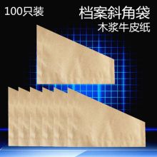 国产 100克 A4 空白三角档案文件袋 （单位：包）