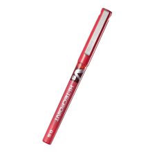 日本百乐（PILOT）BX-V5 直液式走珠笔中性水笔针管笔签字笔 红色 0.5mm 12支装