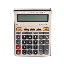 惠普生 HP-4436 语音计算器 12位数显 闹铃 配色(单位：台）