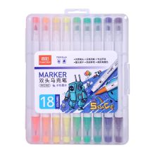 真彩 M3180 双头马克笔 速干型 18色 （单位：盒）