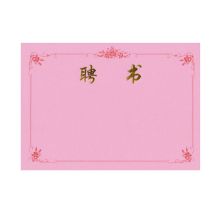 迎赢 16K 聘书内芯 20张/包（单位：包）