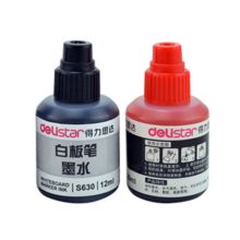 得力 S630 白板笔墨水 红色 10瓶装(单位：包)