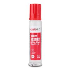 得力 7316 液体胶水 50ML 单位：支 透明