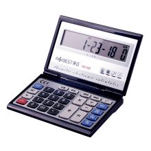 康百 DC733 翻盖折叠语音计算器 12位 灰色 （单位：台）