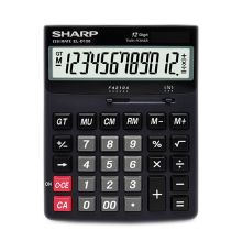 夏普 EL-D120 财务会计办公中号计算器 12位 单个装 配色 （单位：个）