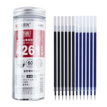 晨光 AGR640ED 学生中性笔芯 0.5mm 60支/筒 混色 （单位：筒）