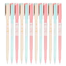 晨光 AGPA3401 初色系列全针管签字笔 0.5mm 12支/盒 黑色 （单位：盒）