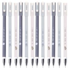 晨光 AGP175Y1 萌宠小物系列全针管签字笔 0.38mm 12支/盒 黑色 （单位：盒）
