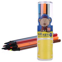 晨光 ACPN03A1 12色六角细杆水彩笔 45*175mm 12支/筒 彩色 （单位：筒）