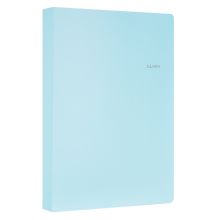 得力 72415 单强力夹+插袋文件夹 A4 单个装 绿色 （单位：个）