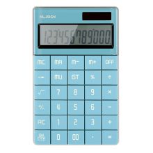 纽赛 NS041 双电源计算器 12位 蓝色 （单位：台）