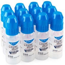 广博 JS8309 海绵头液体胶 50ml 12支/盒 透明 单位:盒
