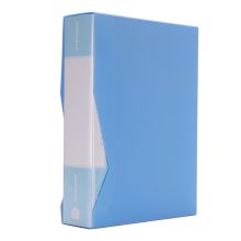 三木 P69-100 A4/100页资料册/插袋文件册/活页文件夹 蓝 （单位：个）