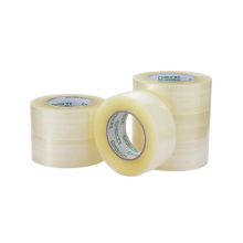 齐心 JP4820-6 普透封箱胶带 48mm*200y 6卷/筒 透明 单位：筒