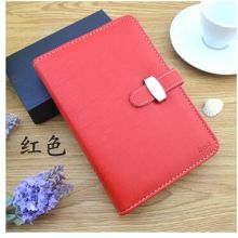 前通 W10-8001 8寸 122页多用效率手册活页本 红色（单位：本）