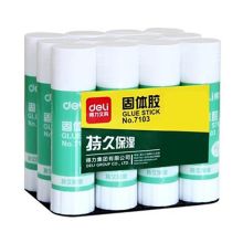 得力 7103 36g固体胶 白色（单位：个）
