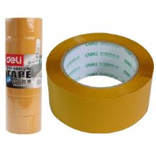 得力 30270 55mm*30y超透封箱胶带 透明（6卷/筒）（单位：筒）