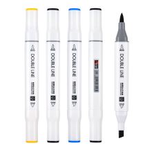 金万年 G-0624 可加墨水可换笔头无尘液体粉笔 粉色