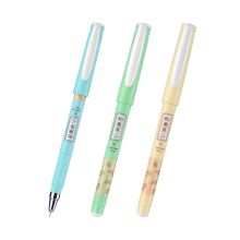 金万年 G-1204 0.5mm 全针管拔帽中性笔(配RS06芯) 蓝色