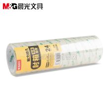 晨光 AJD99548 高透封箱胶带24mm*40y（12卷/筒）透明（单位：筒）