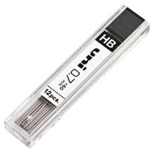 三菱 UL-1407 HB活动铅笔芯0.7mm 黑 单位：支