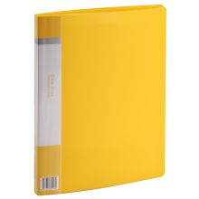 齐心 VF20AK A4 20袋 欢颜资料册 黄（单位：个）