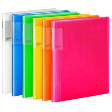 齐心 SF40A3 A3/A4 40袋 iColor系列 可变背脊资料册 蓝（单位：个）