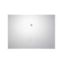 齐心 C318 A4 条纹按扣文件袋 透明（20个/套）（单位：套）