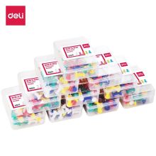 得力/deli 0021 工字钉 金属防锈 彩色(混) 35枚/盒