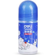 得力/deli 7301 液体胶 强粘性35ml卡通 通用规格,无色