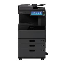 东芝(TOSHIBA) FC-4615AC A3激光双面打印复印扫描 主机+自动输稿器+落地三纸盒 多功能彩色复合机 (计价单位：台) 黑色