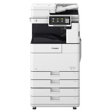 佳能(Canon) iR-ADV DX 4735（轻办公） 2纸盒+双面自动输稿器+工作台 A3黑白激光数码复印机 (计价单位：台) 白色