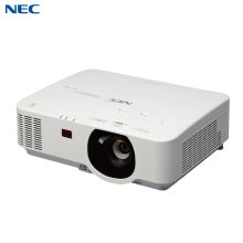 NEC P554W+ 5500流明公务教育超高清投影仪（配钻石150寸/16:10电动幕布/吊架/安装调试线材） 白色（单位:台）