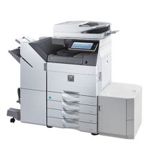 夏普（SHARP）MX-C6081DV彩色数码复印机（双面器/双面送稿器/一层纸盒+100页手送/OCR扫描识别/1年保修）（单位：台）