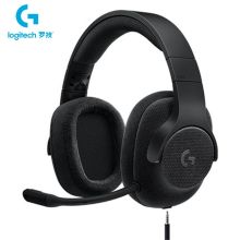 罗技 G433 7.1 有线环绕声游戏耳机麦克风 黑色