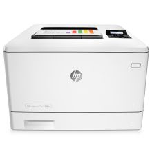 惠普 HP LASERJET M452DN（有线网络打印/自动双面打印/彩色）激光打印机
