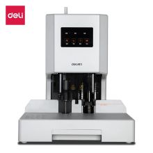 得力/deli 14608 装订机 全自动 白色