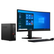 联想 ThinkCentre M730e 台式电脑（I3-10100/4G/128GSSD/1THDD/无光驱/19.5英寸联想TE20-10/WIN10专业版/三年有限上门/USB鼠标键盘/180W）（单位：台）