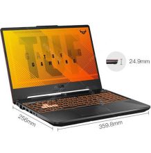 华硕 飞行堡垒8 FX506LU10750 15.6英寸笔记本(i7-10750 16G 512G GTX1660TI-6G 无光驱 win10 黑色 144Hz) （单位:台）