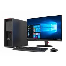 联想 P620 工作站（AMD Threadripper 线程撕裂Pro 3975WX 3.5G/128GB/显卡10GB/硬盘1TB+4TB 7200RPM 3.5企业级/37英寸显示器/有线键鼠套装/三年质保） 黑色（单位:台）