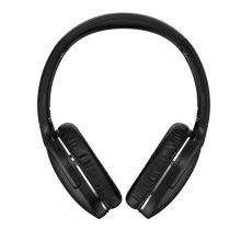 倍思 D02Pro 蓝牙耳机 头戴式无线手机电脑（通用、降噪全包耳、长续航） 黑色（单位：套)