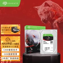 希捷(Seagate) ST8000VN004  8TB 256MB 7200转 NAS硬盘 PMR CMR垂直磁记录 网络存储 SATA 希捷酷狼IronWolf 单位：块