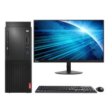 联想（Lenovo）启天M420 商用办公台式机电脑主机（i5-9500/8GB/1T+256GB SSD/2G独显/DVDRW/21.5英寸）（单位：台）