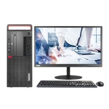 联想(Lenovo)THINKCENTRE 商用台式机/M720T-D232(I5-9500/8G/1T+128SSD/无光驱/W10H)19.5英寸（单位：台）