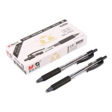 晨光 AGPH1801 按动金品系列陶瓷球珠中性笔 0.5mm 12支/盒 (单位:盒) 黑色