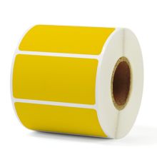 彩标 CTK6040 60mm*40mm 300片/卷 标签/胶贴 (计价单位：盒) 黄色