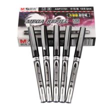 晨光（M&G）AGP11701A 1.0mm 黑色大笔画头中性笔 12支/盒 黑色（单位：盒）