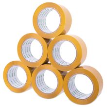 得力 30359 米黄色胶带 60mm*100y 6卷/筒 单位：筒