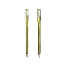 派通 K110 贺卡笔水笔珠光笔 1.0mm 2支/袋 金色 （单位：袋）