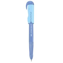 晨光 HAFP0666 钢笔蓝色笔杆套装 0.5mm 1支笔+6墨囊/卡 墨蓝色 （单位：卡）